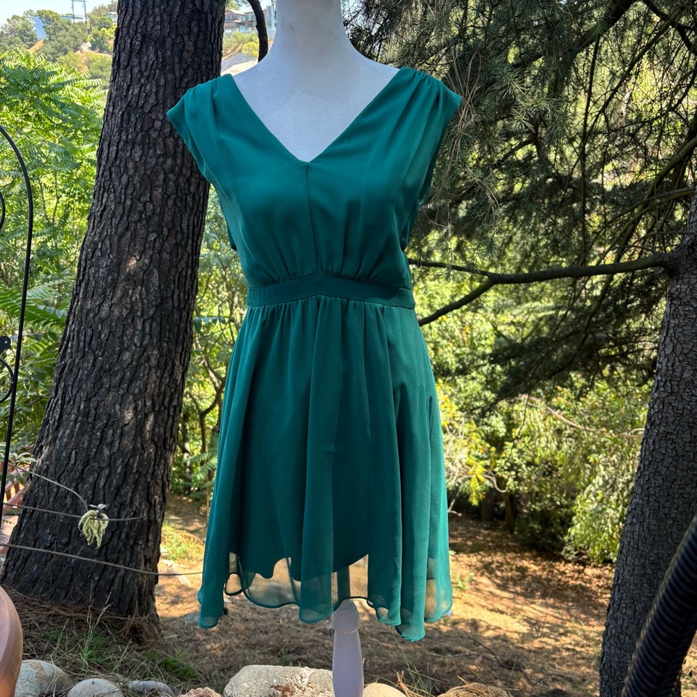 ModCloth Ara Teal Mini Dress